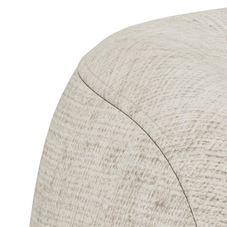 Fotel wypoczynkowy Lodi – beżowy fotel obrotowy Juto 4 z czarną stalową podstawą ACTONA