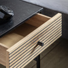Hyland 1 Drawer Bedside 400x400x500mm