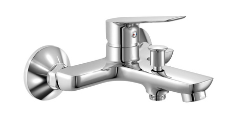 SCHMITZ bateria wannowa ścienna, chrom