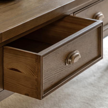 Hardwick 2 Drawer Coffee Table 1200x600x500mm