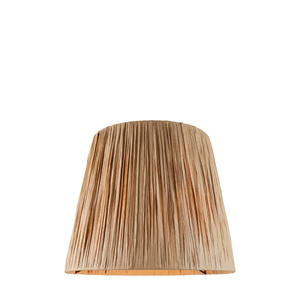 Raffia Tapered Shade Natural 260x230x320mm