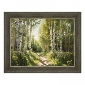 Obraz w ramie „Dream in Green” – zielony, 99 × 3 × 77 cm