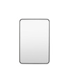 Holworth Rectangle Mirror Black 600x35x900mm
