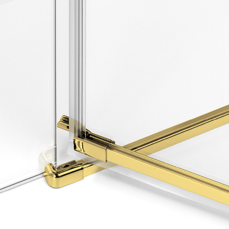 KABINA AVEXA GOLD SHINE PROSTOKĄTNA P 90x80x200 CZYSTE 6mm ACTIVE SHIELD