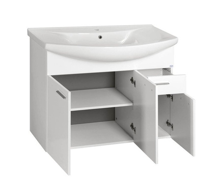 ZOJA szafka umywalkowa 93x74x34cm, biała