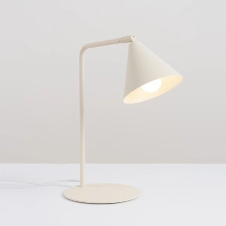 Lampa biurkowa NOX beżowa