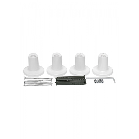 Grzejnik łazienkowy elektryczny Camellia 480х1200 Sensor prawy, timer, biały