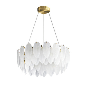 Lampa wisząca PIUMA 60 cm – biała, okrągła oprawa sufitowa