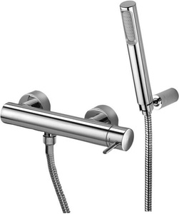 Bateria natryskowa ścienna termostat (kompletna)-Paffoni/kolekcja Light