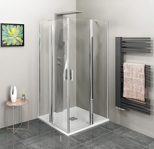 ZOOM kabina prysznicowa 900x900mm, szkło czyste