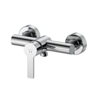 Bateria prysznicowa, chrom