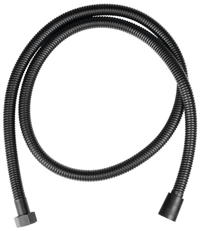 POWERFLEX wąż prysznicowy metalowy, 120cm, czarny mat