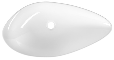 OVALI umywalka ceramiczna 74x38,5cm, biała