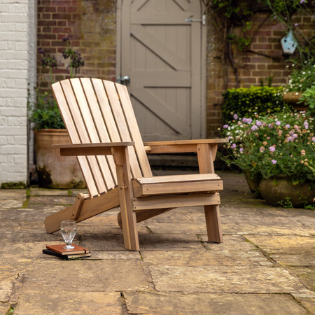 Aspri Lounge Chair with Footstool