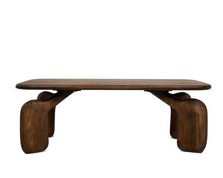 MaMaison stolik kawowy ORIZON 120         brązowy / drewno