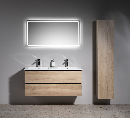 Lustro GEMINI z oświetleniem LED 120x60cm