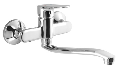 LOTTA bateria ścienna, uchwyt płaski podwyższony , chrom