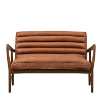 Sofa dwuosobowa Datsun Vintage Brown Leather