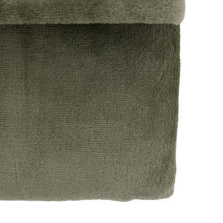 Simply Green Recycled Throw Olive 2000x2200mm