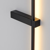 Lampa ścienna SOUL LED czarna 60 cm