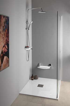 MARCO zestaw prysznicowy z baterią, biały