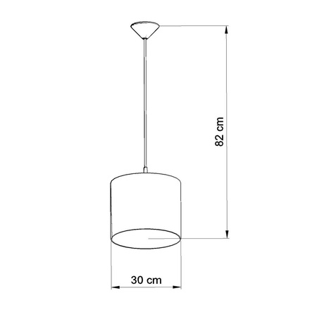 Lampa wisząca SOWY 30