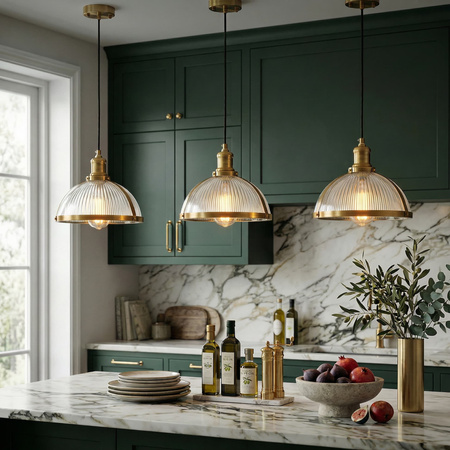 LAMPA WISZĄCA LOFT MOSIĘŻNA BRICO