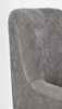 BIZZOTTO fotel ERNESTINE ARM szary