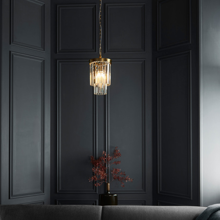 Conaston 1 Pendant Light Brushed Aged Brass