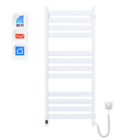 Elektryczny grzejnik łazienkowy Largo 500х1200 Sensor z Wi-Fi prawa, timer, biały welur