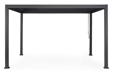 Pergola ogrodowa BIZZOTTO OCEAN 3X4 – antracytowy