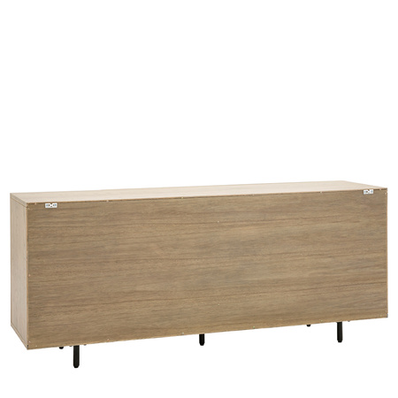 Panelled 4 Door Sideboard 1664x450x700mm