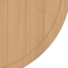 Eton Round Ext Dning Table White 1100/1500x750mm