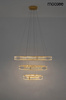 MOOSEE lampa wisząca LIBERTY TRIPLES złota