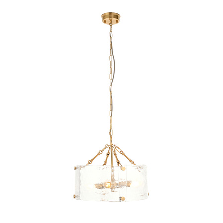 Keller 4 Pendant Light Brushed Aged Brass