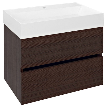 ODETTA szafka umywalkowa 67x50x43,5cm, sosna rustykalna