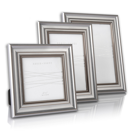 Bisley Photo Frame 6x4in (3pk)