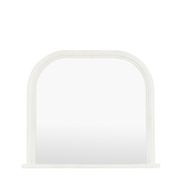Shoreline Overmantle Mirror White1050x40x900mm