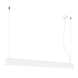 Lampa wisząca FARGE biała LED 4000K
