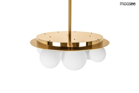 MOOSEE lampa wisząca BACARDI złota