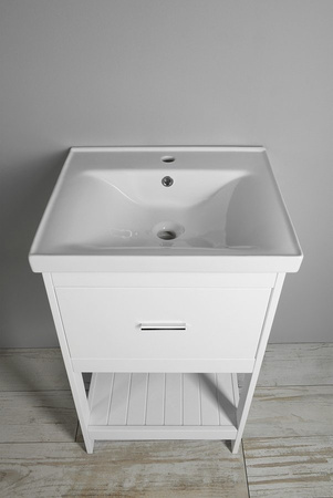 ETIDE szafka umywalkowa 51,5x85x44 cm, biały mat