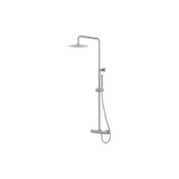 Natynkowy zestaw prysznicowy termostatyczny z deszczownicą Orion Chrome