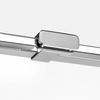 NZ4 Kabina prysznicowa EVENTA ścianka U 110x200 szkło czyste 8mm Active Shield 2.0
