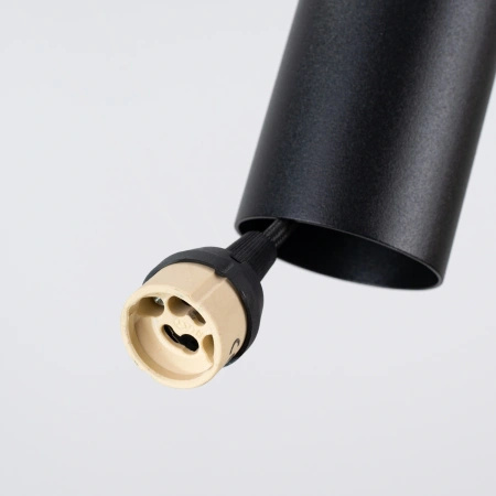 Lampa wisząca PELTA 1 czarna/granatowa