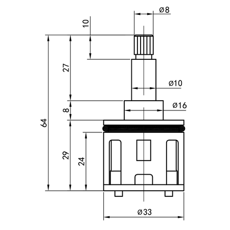 Przełącznik do panela prysznicowego