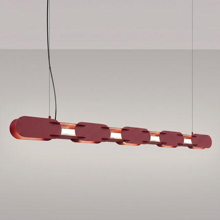 Lampa wisząca CHAIN 158 burgund LED 4000K