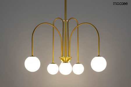 MOOSEE lampa wisząca NERI złota