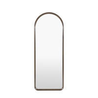 Helsinki Arch Leaner Wirror Walnut 600x60x1600mm