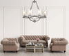 LAMPA WISZĄCA LOFT CHROMOWANA SANTINI W9