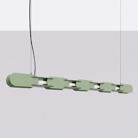 Lampa wisząca CHAIN 158 szałwiowa LED 3000K